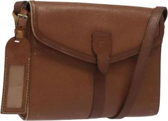Burberry Pre-owned Cross Body Bags, female, Brown, Size: ONE SIZE Pre-owned Vintage Shoulder Bag