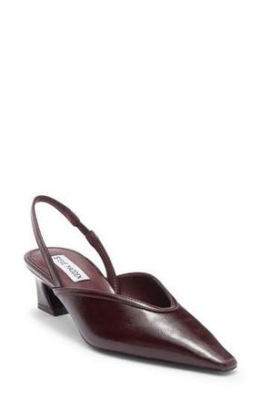 Steve Madden Haleigh Slingback Pump in Wine Patent at Nordstrom Rack, Size 6.5