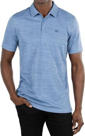 Travis Mathew Fraser Island Polo Shirt In Riviera
