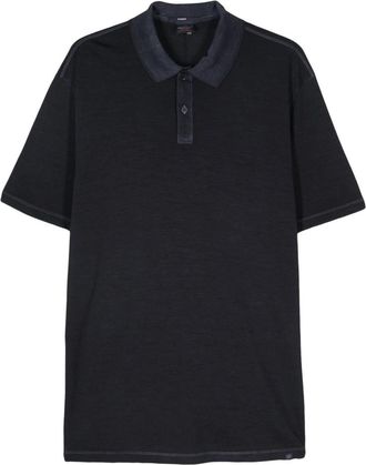 Paul & Shark Polo Shirt met Korte Mouwen - Heren - Polos - Blauw - 2XL - Wol - Tops