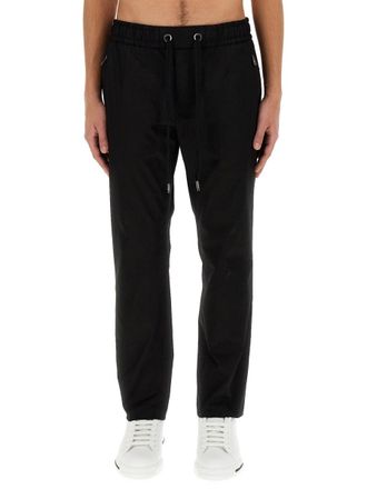 Dolce & Gabbana Jogging Pants With Plaque