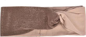 Brunello Cucinelli Accessoires, Dames, Beige, M, Haarband
