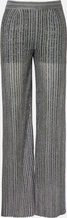 Missoni Pantaloni a palazzo in Lurex con paillettes