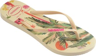 Havaianas Slim Summer Bliss Flip Flop in Buttercream at Nordstrom, Size 11