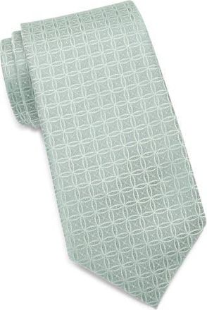 Calvin Klein Gemma Geometric Tie in Sage at Nordstrom Rack