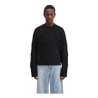 Heliot Emil Heliot Emil, Heren, Truien, Zwart, Maat: XL Wol