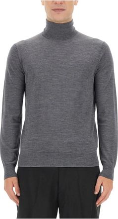 Ballantyne Coltruien - Heren - Coltruien - Grijs - 2XL - Wol - Truien & Vesten