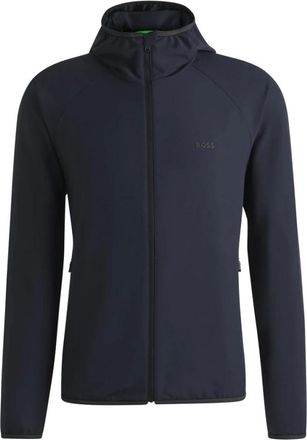 HUGO BOSS Hugo, Light Jackets, male, Blue, Size: 2XL Commuter Jacket
