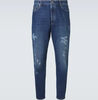 Brunello Cucinelli Mid-rise straight jeans