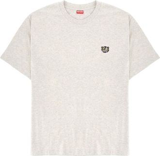 Kenzo Heather Grey Logo T-Shirt