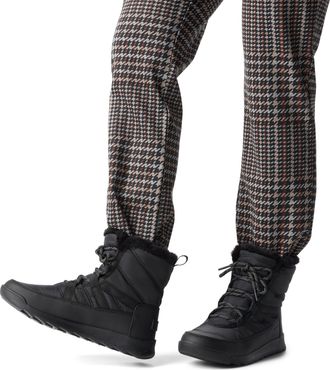 Sorel WHITNEY II PLUS LACE Womens Winter Boots Black - Size UK 5