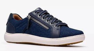 Clarks Womens Clarks Nalle Zen in Dark denim - Navy