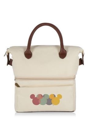 Picnic Time x Disney Mickey Mouse Urban Insulated Lunch Cooler in Beige With Brown Accents at Nordstrom Rack