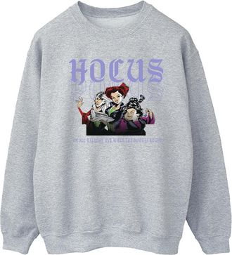 Disney Dames/Dames Hocus Pocus Hallows Eve Sweatshirt (Sportgrijs)
