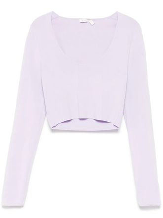 Zimmermann acacia knit top - Purple