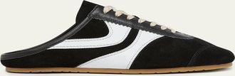 Dries Van Noten Mens Destin Mixed Leather Retro Sneakers
