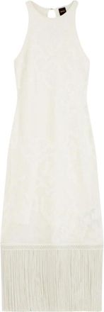 HUGO BOSS C Farseille 50559734 Jurk - Dames - Casual kleedjes - Wit - XS - Katoen - Kleedjes