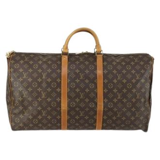 Louis Vuitton Pre-owned Weekend Bags, unisex, Brown, Size: ONE SIZE Pre-owned Weekend Bag