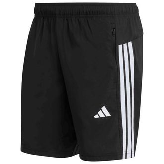 adidas Workout Essentials Base 3 Stripes Woven Short Shorts f&uuml;r Herren | schwarz