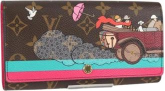 Louis Vuitton Pre-owned Wallets, female, Brown, Size: ONE SIZE Pre-owned Long Wallet