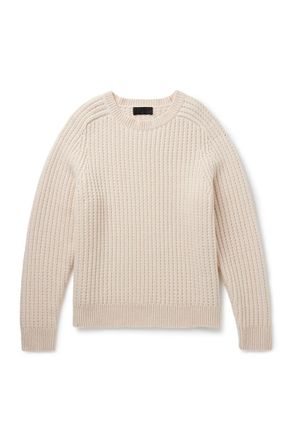 Nili Lotan Demitry Open-Knit Sweater