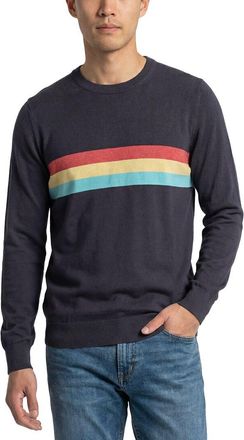 Brooks Brothers Chest Stripe Crewneck Sweater