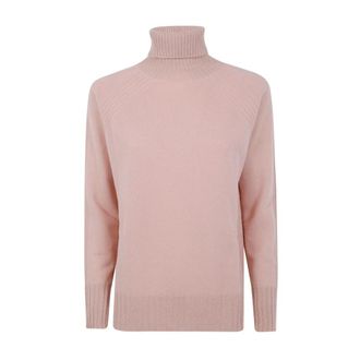 Twinset Stijlvolle Sweater Set - Dames - Coltruien - Roze - S - Truien & Vesten