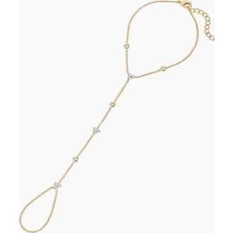 Electric Picks Lane Hand Chain in Gold at Nordstrom