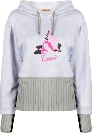 Cormio Michelle Hoodie - Dames - Hoodies - Grijs - XL - Katoen - Hoodies & sweatvesten