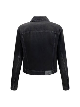 Gucci Mens Denim Jacket Black Cotton