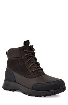 UGG Emmett Waterproof Snow Boot in Stout Leather at Nordstrom Rack, Size 9