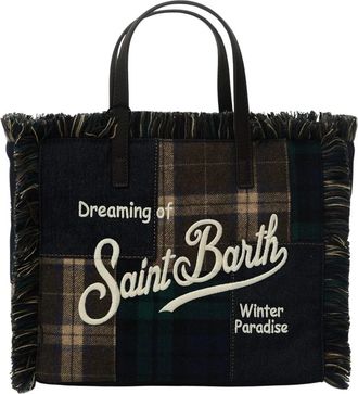 MC2 Saint Barth Colette Tote Bag - Dames - Tassen - Veelkleurig - Maat: ONE Size Wol