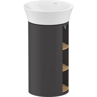 Duravit Duravit - White Tulip, Mueble De Lavabo De Pie, Ancho 350 X Fondo