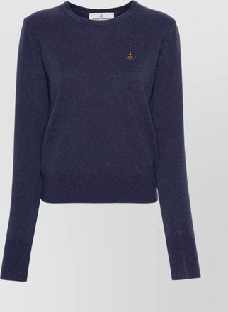 Vivienne Westwood ribbed wool cashmere crew neck jumper