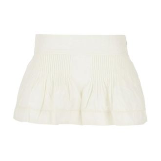 Isabel Marant Short Shorts - Shorts - Mujer - Blanco - M