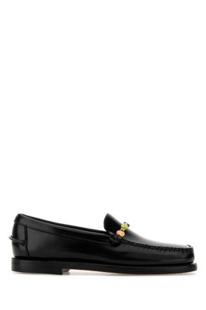 Sebago Black Leather Loafers