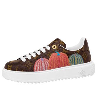 Louis Vuitton (WMNS) LOUIS VUITTON x YK ACADEMY Time Out Sneakers Brown Monogram with Icons 1ABD8N