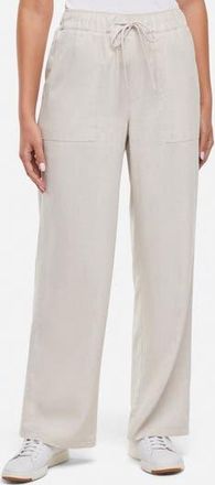 Three Dots Linen Wide Leg Pants in Pumice Stone at Nordstrom Rack, Size X-Large