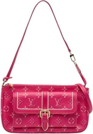 Louis Vuitton Pre-owned Shoulder Bags, female, Pink, Size: ONE SIZE Pre-owned Fall For You Maxi Multi Pochette Accessoires