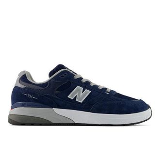 New Balance Hombre NB NUMERIC ANDREW REYNOLDS 933 en Azul/Gris, Gamuza/Malla, Talla 44.5