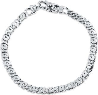 Pompeii3 Mens Designer Flat Mariner Link 14k Gold (17gram) or Platinum (28gram) 5.5mm Bracelet 8.5