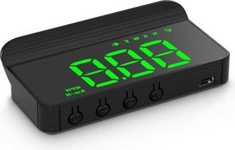 OEM Head-up Display Para Coches, Hud, Se Puede Montar En El Parabrisas, Veloc&iacute;metro Gps, Indicador De Velocidad, Apto Para Todos Los Coches