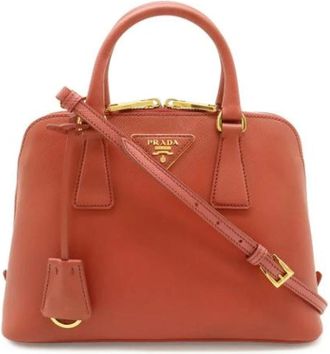 Prada Borsa a spalla vintage Pre-owned - - Pre-owned - Donna - Arancione - ONE SIZE
