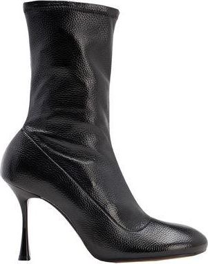 8 by YOOX GRAIN STRETCH SOCKS ANKLE BOOTS