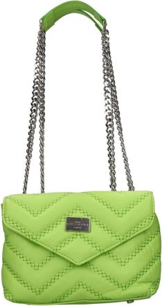 John Richmond Tassen, Dames, Groen, ONE Size, Leer, Leren Tas