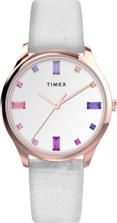Timex Main Street Quartz Crystal White Dial Ladies Watch TWH6Z4410BR
