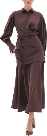 BGL Fashion Bgl 2Pc Blouse & Skirt Set