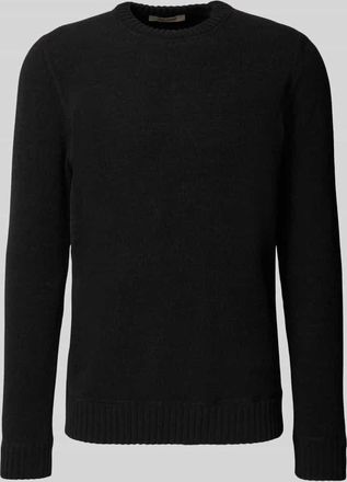 Only & Sons Regular Fit Strickpullover mit Rundhalsausschnitt Modell ETHAN in Black, Größe XXL