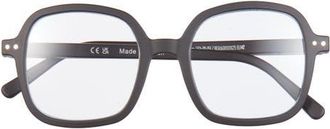 Izipizi 47mm Square Reading Glasses in Black at Nordstrom, Size +1.50