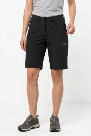 Jack Wolfskin Shorts JACK WOLFSKIN PICO TRAIL SHORTS W, Damen, Gr. 34, N-Gr, schwarz, Obermaterial: 100% Polyester, Hosen Shorts